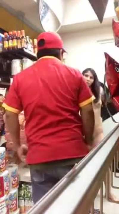 Caught in oxxo