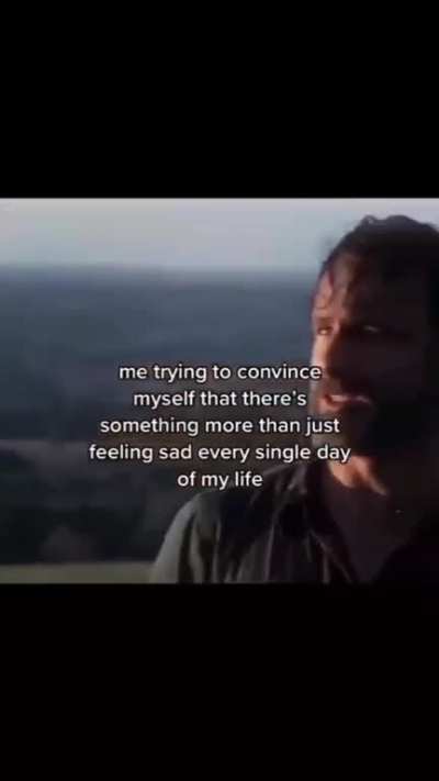 trying to convince myself.