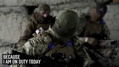 Babe wake up,new english-talking ukrainan army ad
