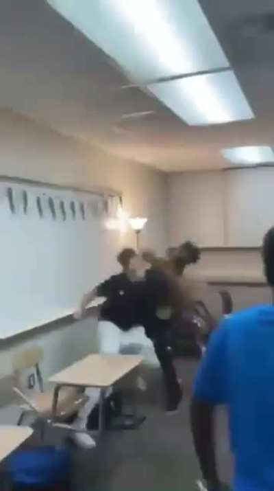 Where the teacher even at