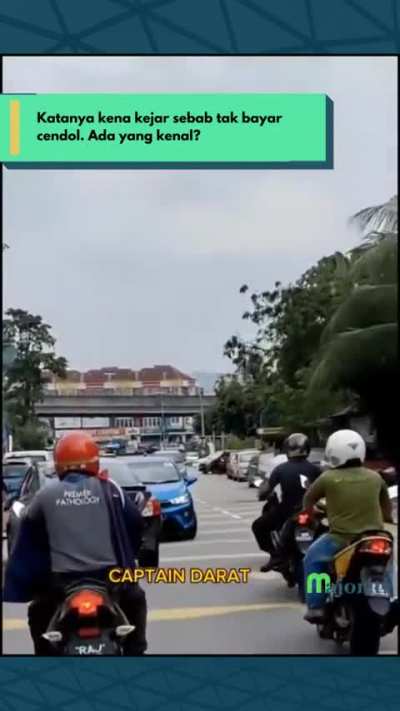 Apparently the culprit didn&rsquo;t pay for cendol