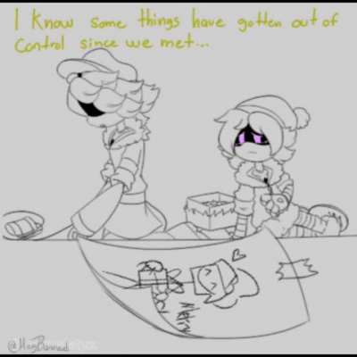 Nuzi comic dub (comic artist @MegBanned)