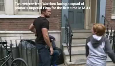 The gang joins the IVth legion