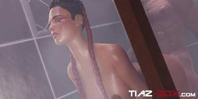 Loba having a quickie in the shower (Tiaz-3dx) [Apex Legends]