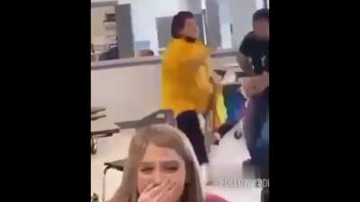 Guy steals pride flag and throws it in the trash