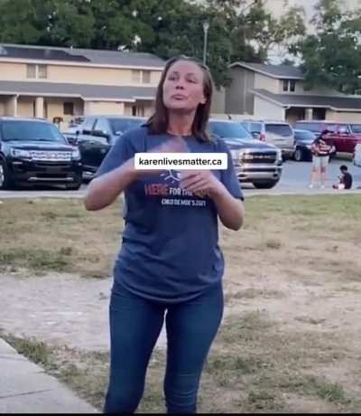 Calling cops on kids for playing