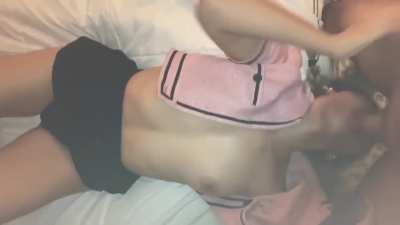 she said it was her first time giving a blowjob&hellip;