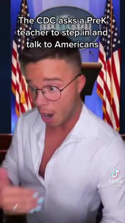 PreK teacher talks to Americans