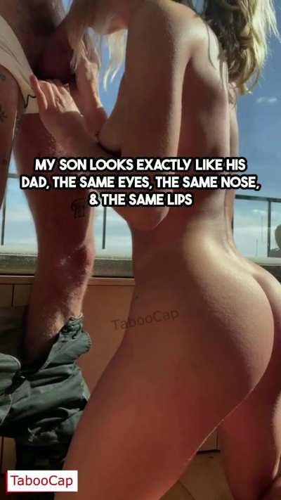 Hot Blonde Mom Sucks Her Own Son to Get Back at Her Cheating Husband (cheat)
