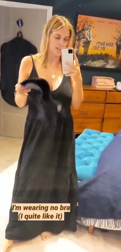 No bra