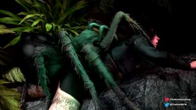 Yennefer & Spider short loop