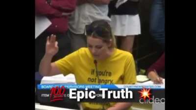 Truth Bombs during a Board of Supervisors Meeting. This is the Rant Of The Pandemic with the kind of passion needed to take down these Tyrants a stunning speech - San Diego/US