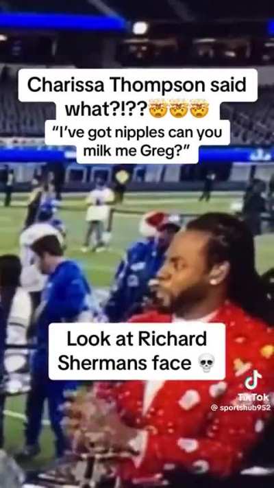 Thats a wild thing to say on air wtf 😭
