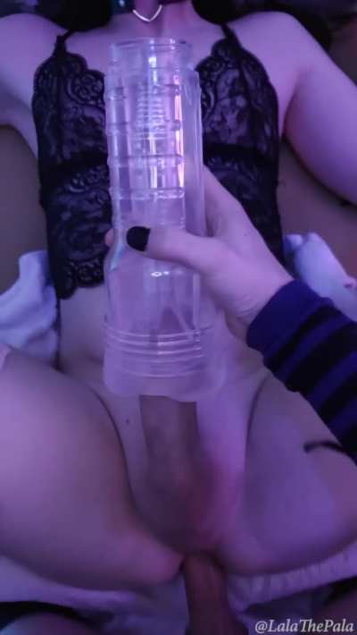 Ride me and replace the Fleshlight?! 🥺🥵