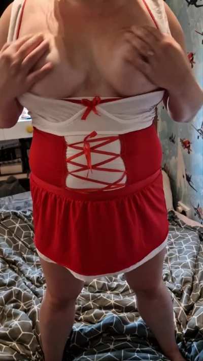 Teasing You with my boobs for this Halloween