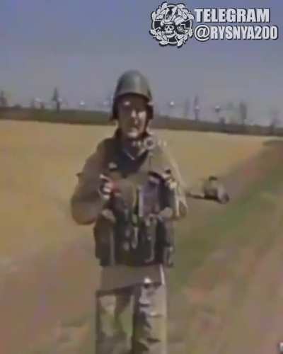 Compilation of recent FPV drone strikes against Russian soldiers, unknown location.