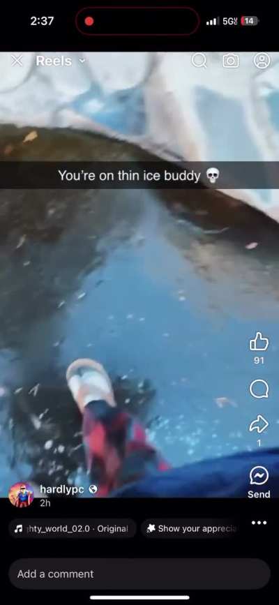 Thin Ice Buddy