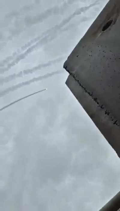Iron Dome interceptions, Kiryat Shmona, Northen Israel