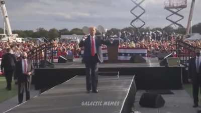Trump Vibing