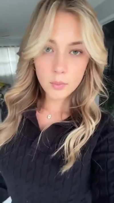Hot blonde from class