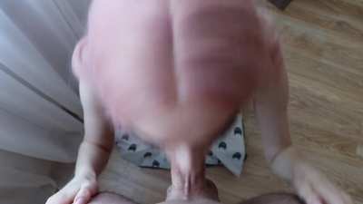 SladkiSlivki: pink-haired beauty sucks down yet another load