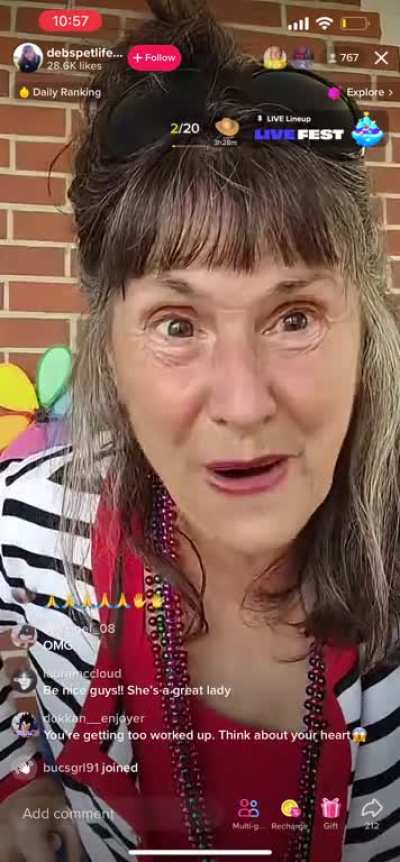 if this lady isn&rsquo;t on something then I&rsquo;m Jesus Christ