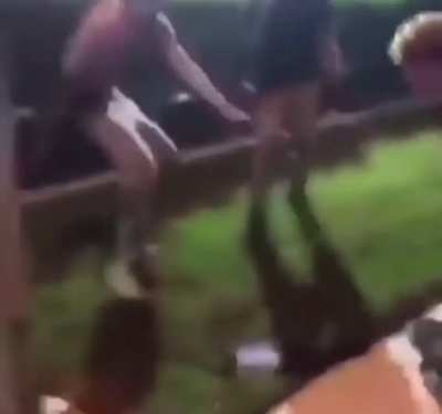 Fight leads to head-stomping