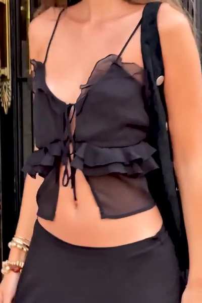 Black dress and top