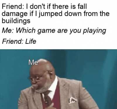 [nervous chuckles] this is fine