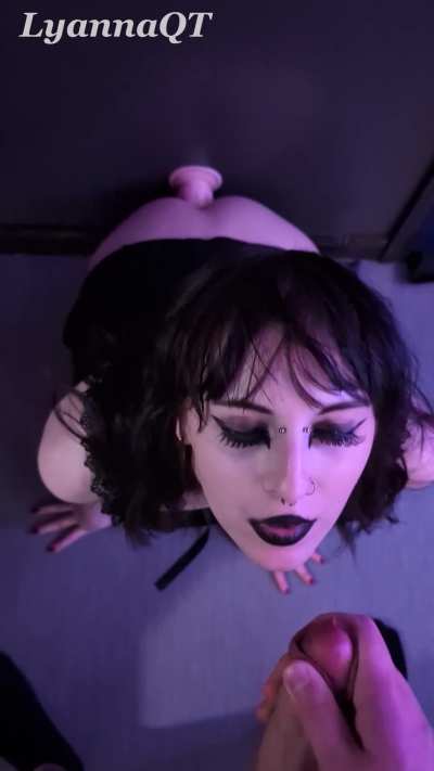 Tgirls look better with a face full of cum. 🥵💦