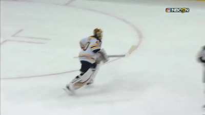 Tukka Rask Unaware of the score, almost heading to the Bench with under a minute to go in a 2-2 Game
