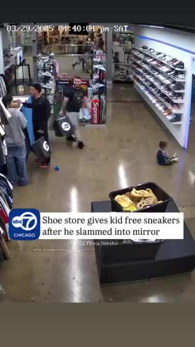 Mirror mirror on the wall, show me how to make a kid fall…