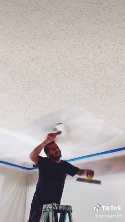 removing popcorn ceilings