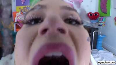 Blake Blossom wants you ready to get spit on, then licks your face
