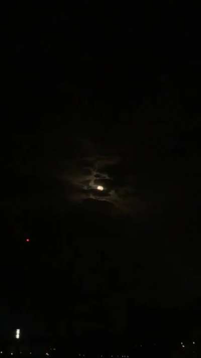 Cloudy Night Sky, &eth;&micro;&eth;&deg;