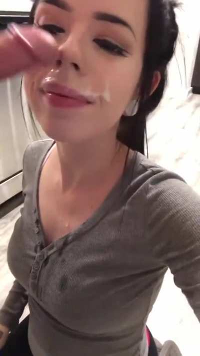 When she wants that facial