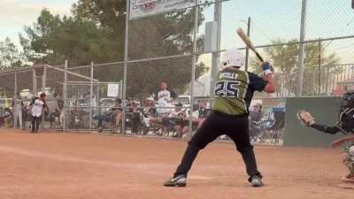 Some swings from my 10-year-old&rsquo;s doubleheader on Sunday &mdash; advice for refinement?