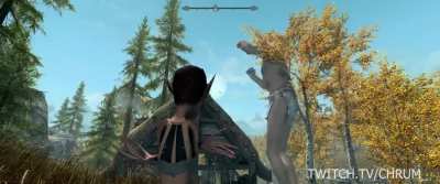 When you "setrace nord" on a Dragon... This happens... XD