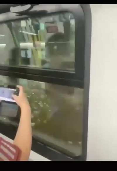 Record-breaking rainfall in Hong Kong causes severe flooding