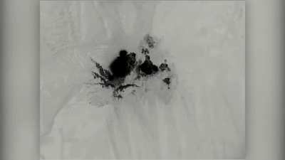 B-52 obliterates a Taliban training camp