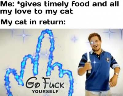fuck those humans that give us food , love and safety