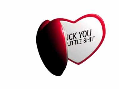 fuck you, you crying fuck