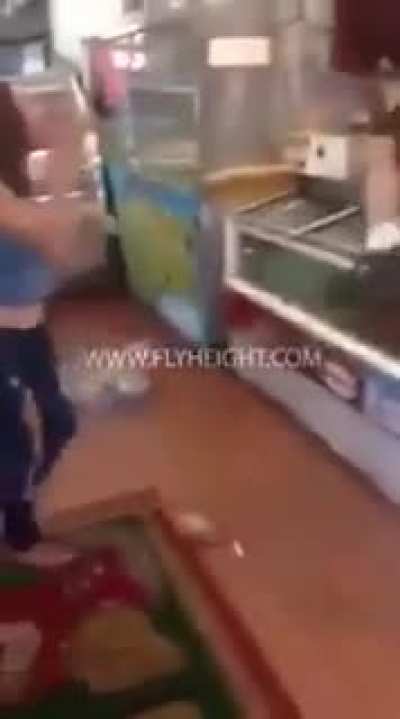 Wild shop owner