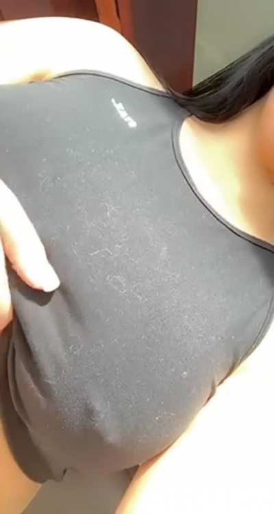 Just another titty drop to make your horny 🙈 [OC]