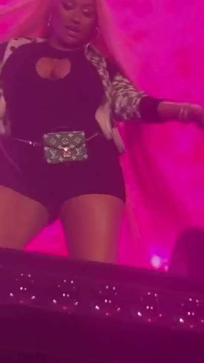 Nicki on stage