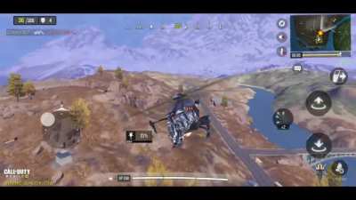 Found an old clip of my br game suicidal Heli lol
