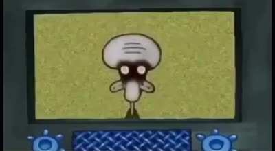 squid ward meets wholesome 100 adachi!!!!!