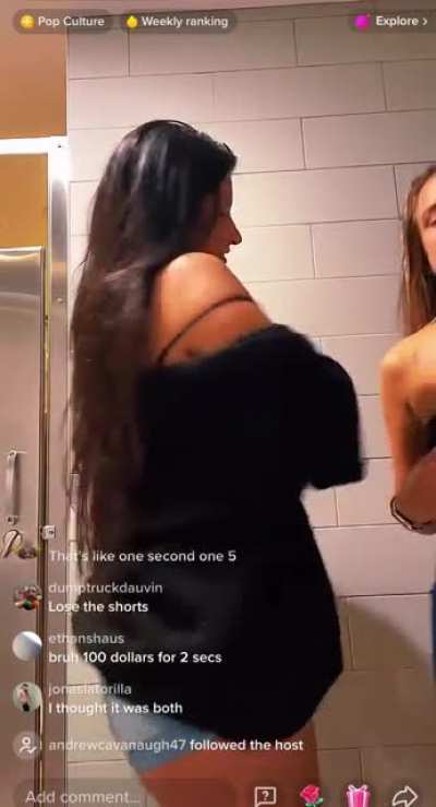 The video