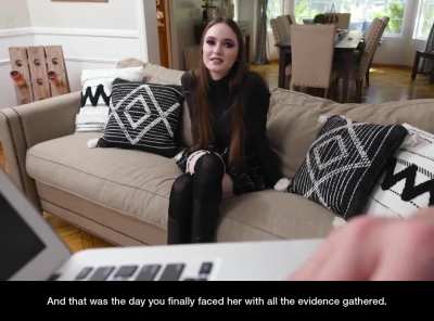 This is how goth sluts pay their debts