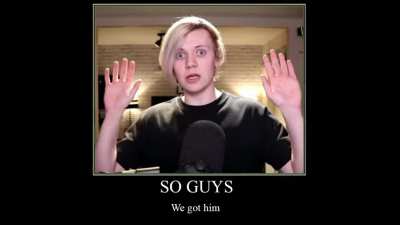 So Guys, We got him
